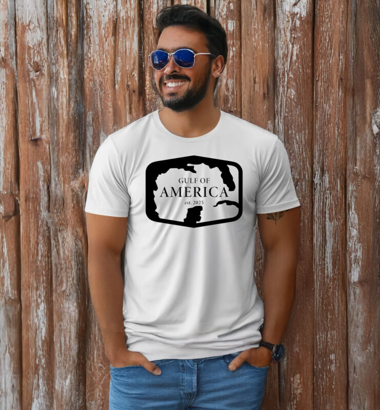 Donald Trump 2025 Gulf of America T-Shirt