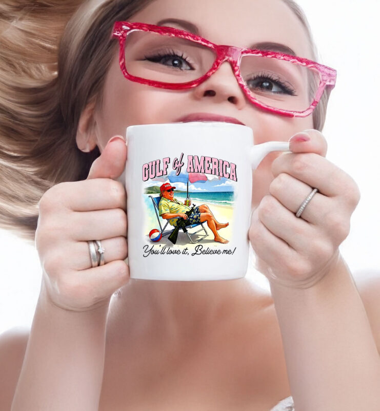 Funny President Trump Gulf Of America Mug