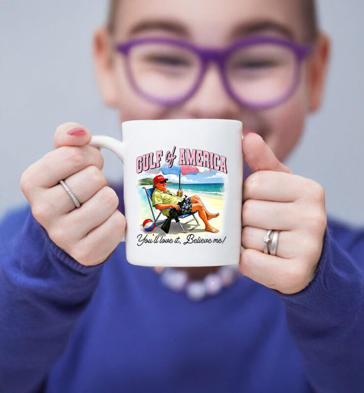 Funny President Trump Gulf Of America Mug