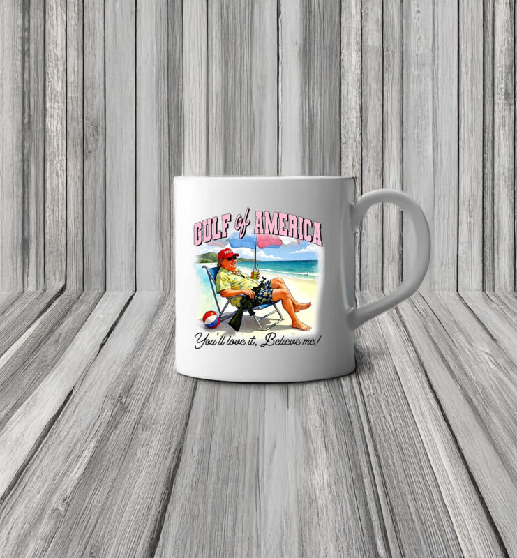 Funny President Trump Gulf Of America Mug