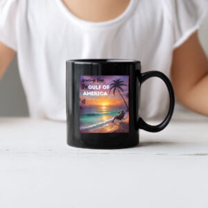 Greetings From The Gulf Of America Mug 2025