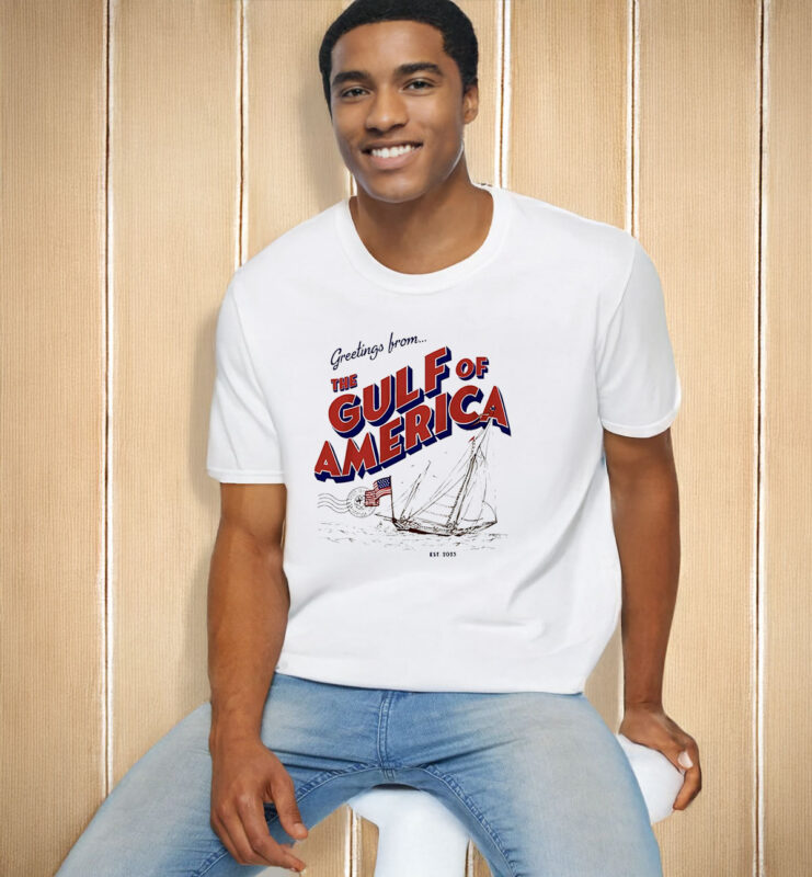 Greetings from The Gulf Of America boat T-Shirt