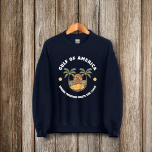 Gulf Of America Where Freedom Meets The Coast T-Shirt
