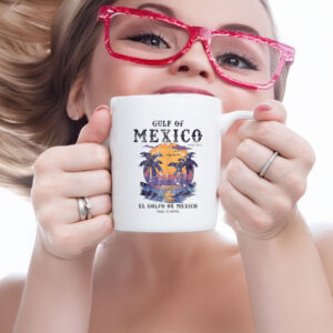 Gulf Of Mexico El Golfo De Mexico Para Siempre Beach Since 1672 Mug