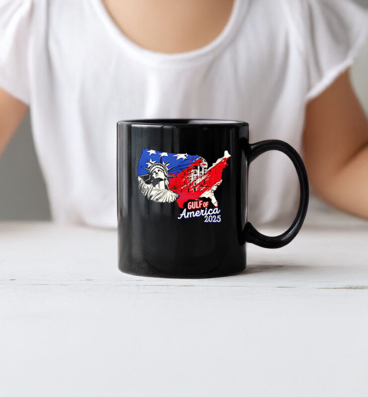 Gulf of America 2025 Racerback Statue of Liberty Mug