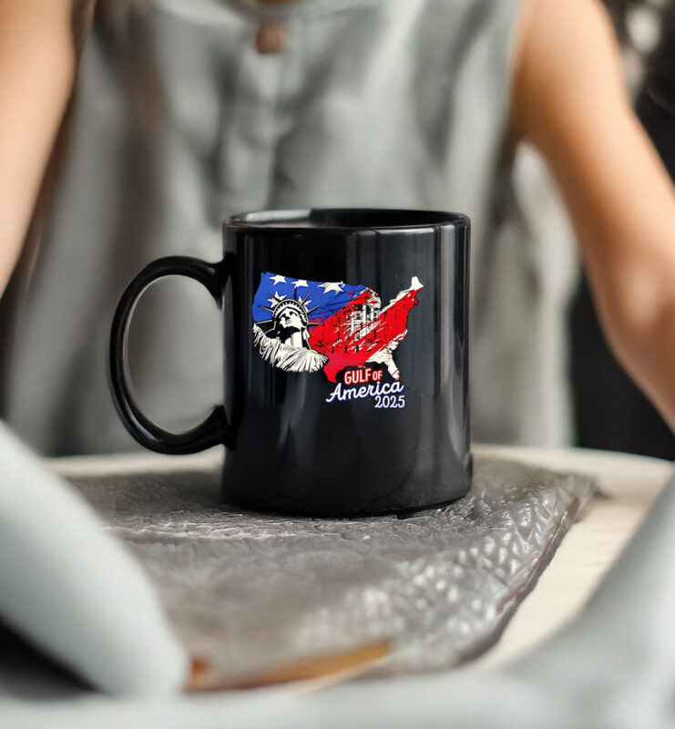 Gulf of America 2025 Racerback Statue of Liberty Mug
