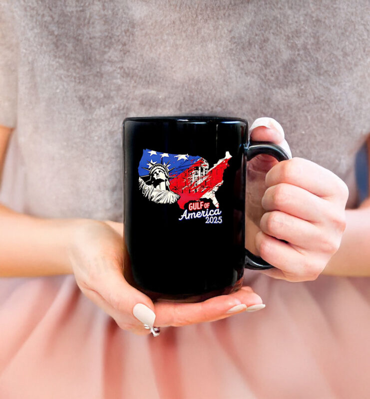 Gulf of America 2025 Racerback Statue of Liberty Mug