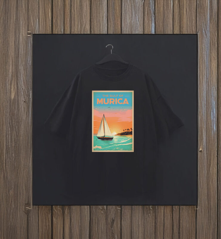 Gulf of America vintage travel poster T-Shirt