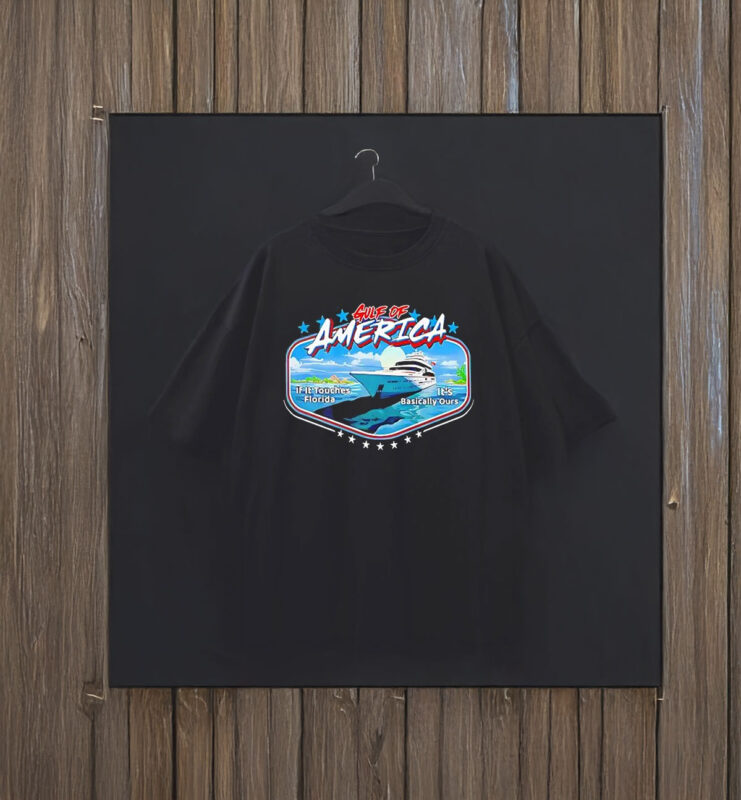 Gulf of US America Beach Florida Summer Vacation T-Shirt