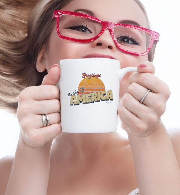 Offcial Greetings From The Gulf of America Mug