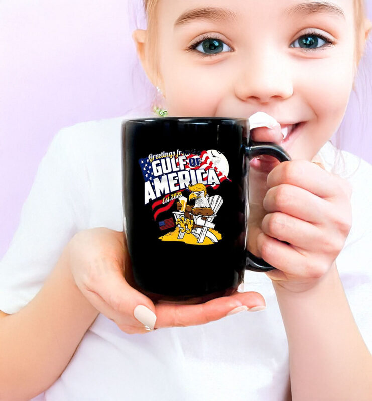 Offical Eagle Greetings From The Gulf Of America 2025 Mug