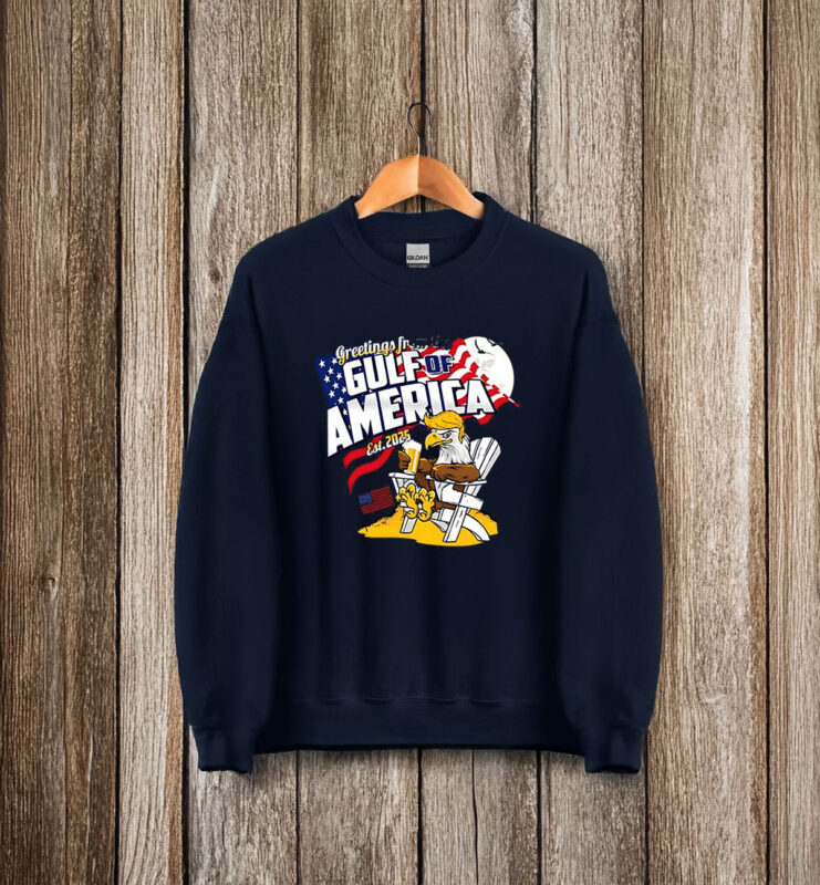 Offical Eagle Greetings From The Gulf Of America 2025 T-Shirt