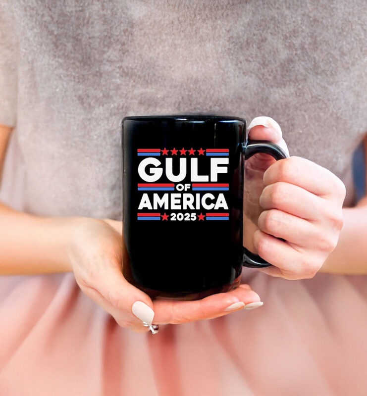 Patriot Pride Trump Political Gulf Of America Stars Mug