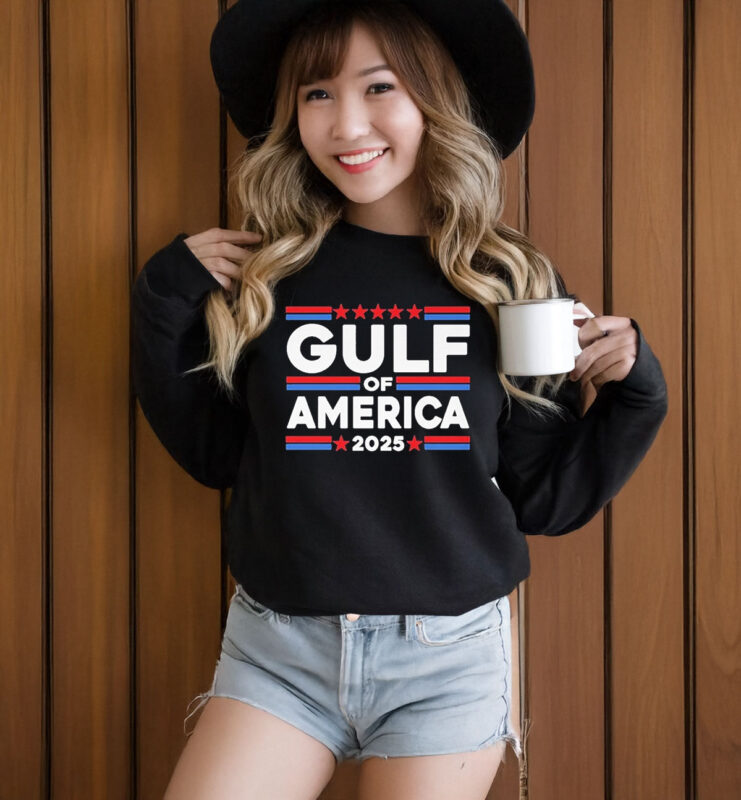 Patriot Pride Trump Political Gulf Of America Stars T-Shirt