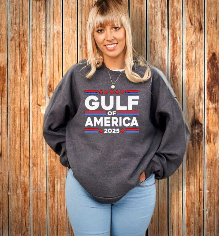 Patriot Pride Trump Political Gulf Of America Stars T-Shirt