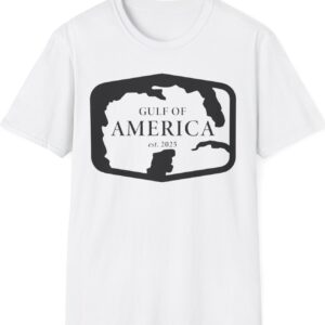 Trump 2025 Gulf of America Decal Summer Vacation T-Shirt