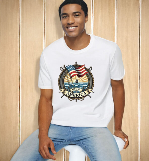 Trump Gulf of America DTF Transfers T-Shirt