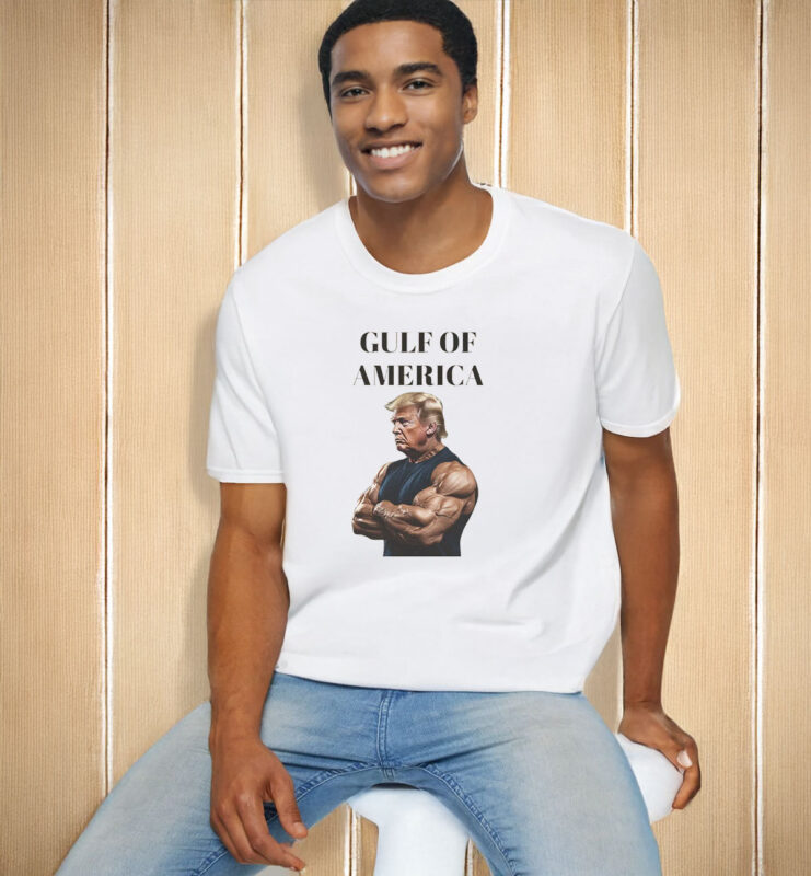 Trump Gulf of America Political Humor T-Shirt