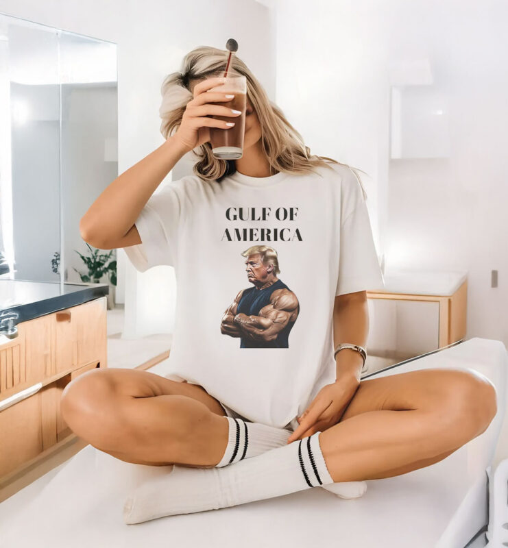 Trump Gulf of America Political Humor T-Shirt