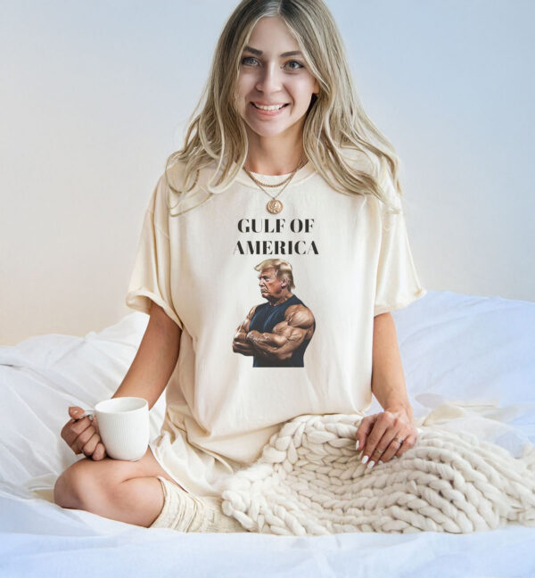 Trump Gulf of America Political Humor T-Shirt