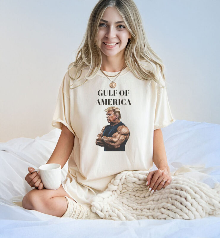 Trump Gulf of America Political Humor T-Shirt