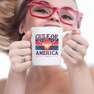 Vintage Gulf of America Sunset Mug