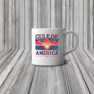Vintage Gulf of America Sunset Mug
