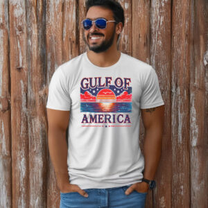 Vintage Gulf of America Sunset T-Shirt