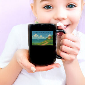 Ghibli-Style Art 'Gulf of America' Mug