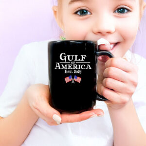 Official Gulf of America est 2025 USA flags Mug