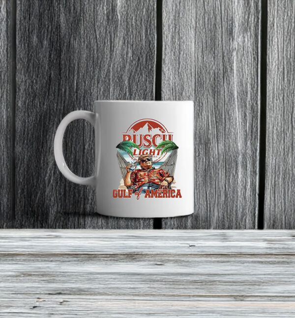 Trump busch light beach gulf of America Mug