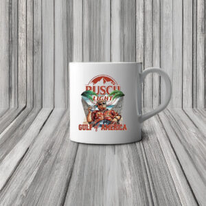 Trump busch light beach gulf of America Mug