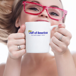 Trump gulf of America established 2025 Mug