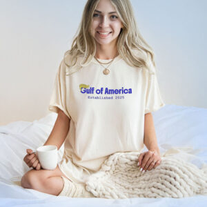 Trump gulf of America established 2025 T-Shirt